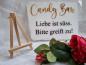 Preview: Candy Bar Acryl Schild